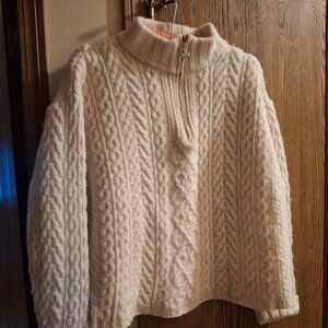 Vintage Handknit Aran Irish Sweater